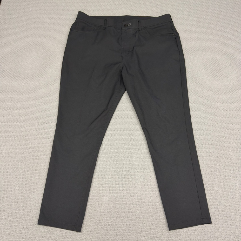 Public Rec Dealmaker Pants Mens 34x32 Black 5 Pocket Tech Stretch Athleisure